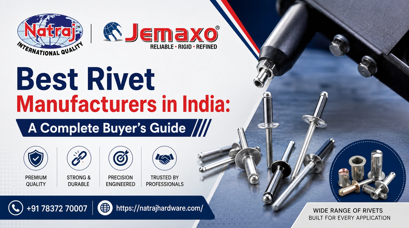 Best Rivet Manufacturers in India